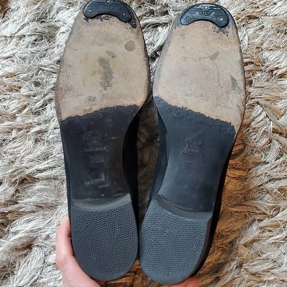 MOSCHINO black suede loafers - Picture 6 of 12